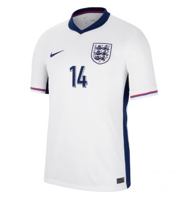 England Ezri Konsa #14 Hjemmebanetrøje EM 2024 Kortærmet